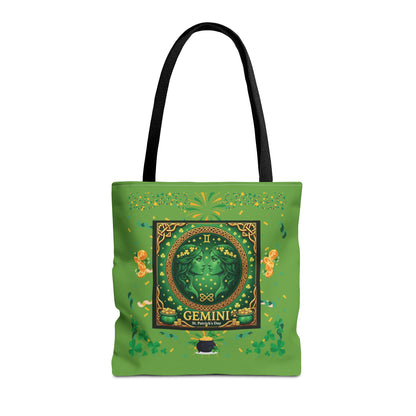 Gemini St. Patrick's Day-Themed Tote Bag