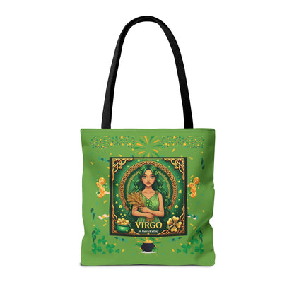Virgo St. Patrick's Day Tote Bag