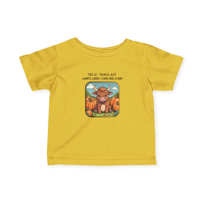 Taurus Halloween Infant Tee, Toddler Graphic Tee