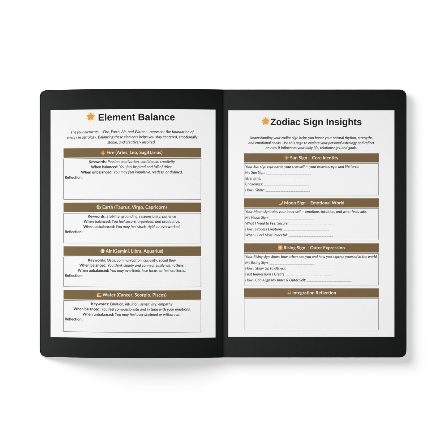 Sagittarius Softcover Journal