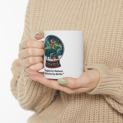 Sagittarius Christmas Ceramic Mug (11oz & 15oz)