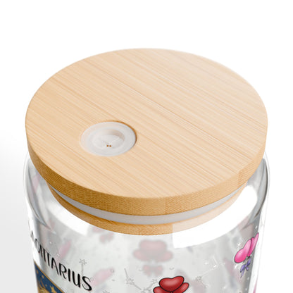 Sagittarius Zodiac Sipper Glass - 16oz