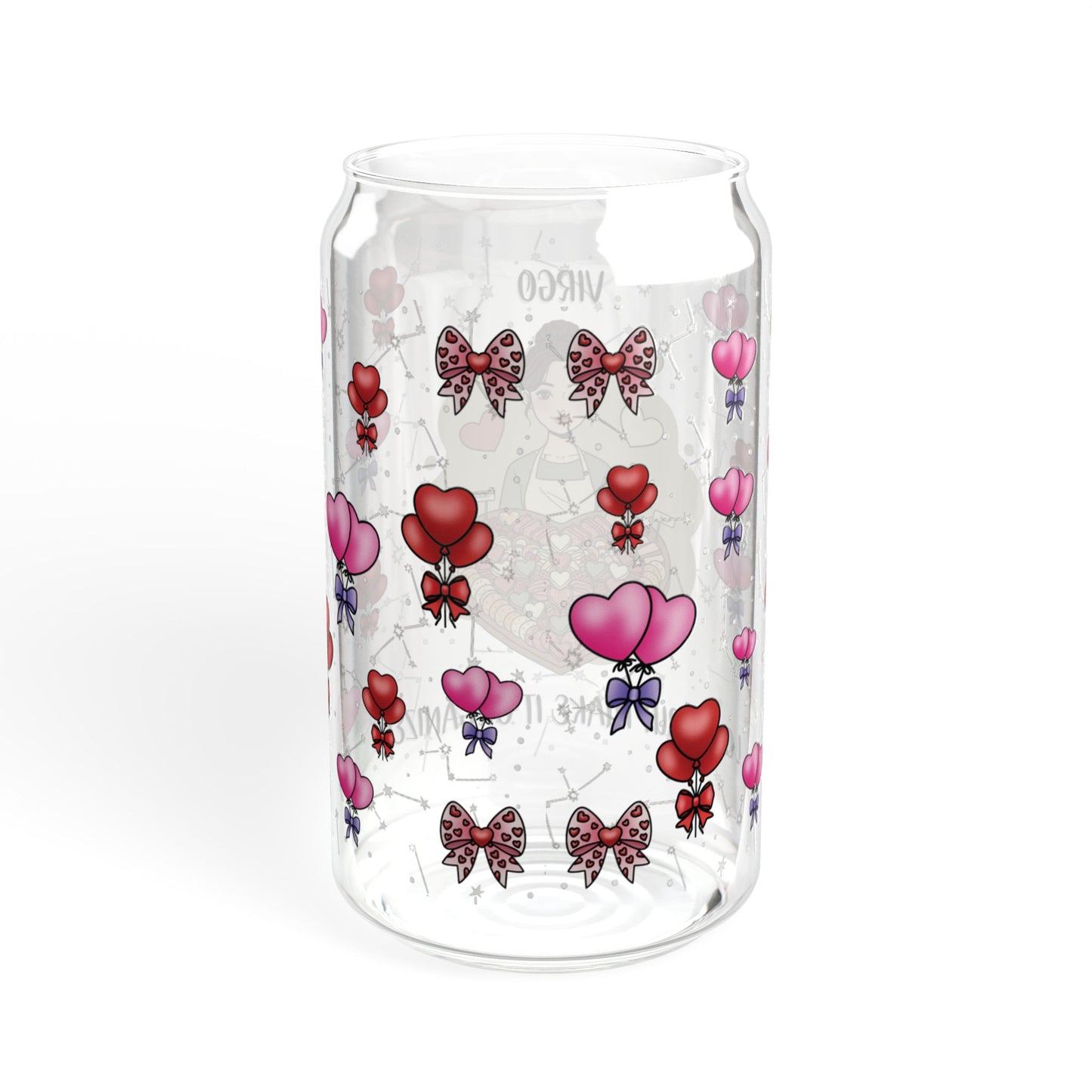 Virgo Zodiac Sipper Glass - 16oz