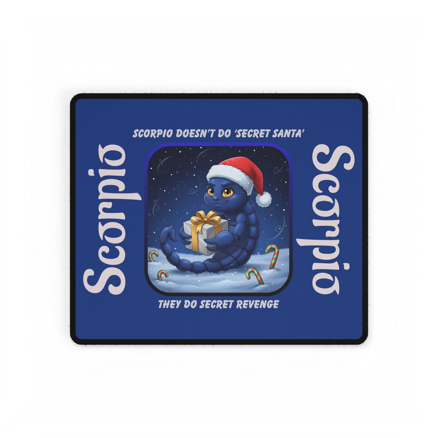 Scorpio Christmas Desk Mat