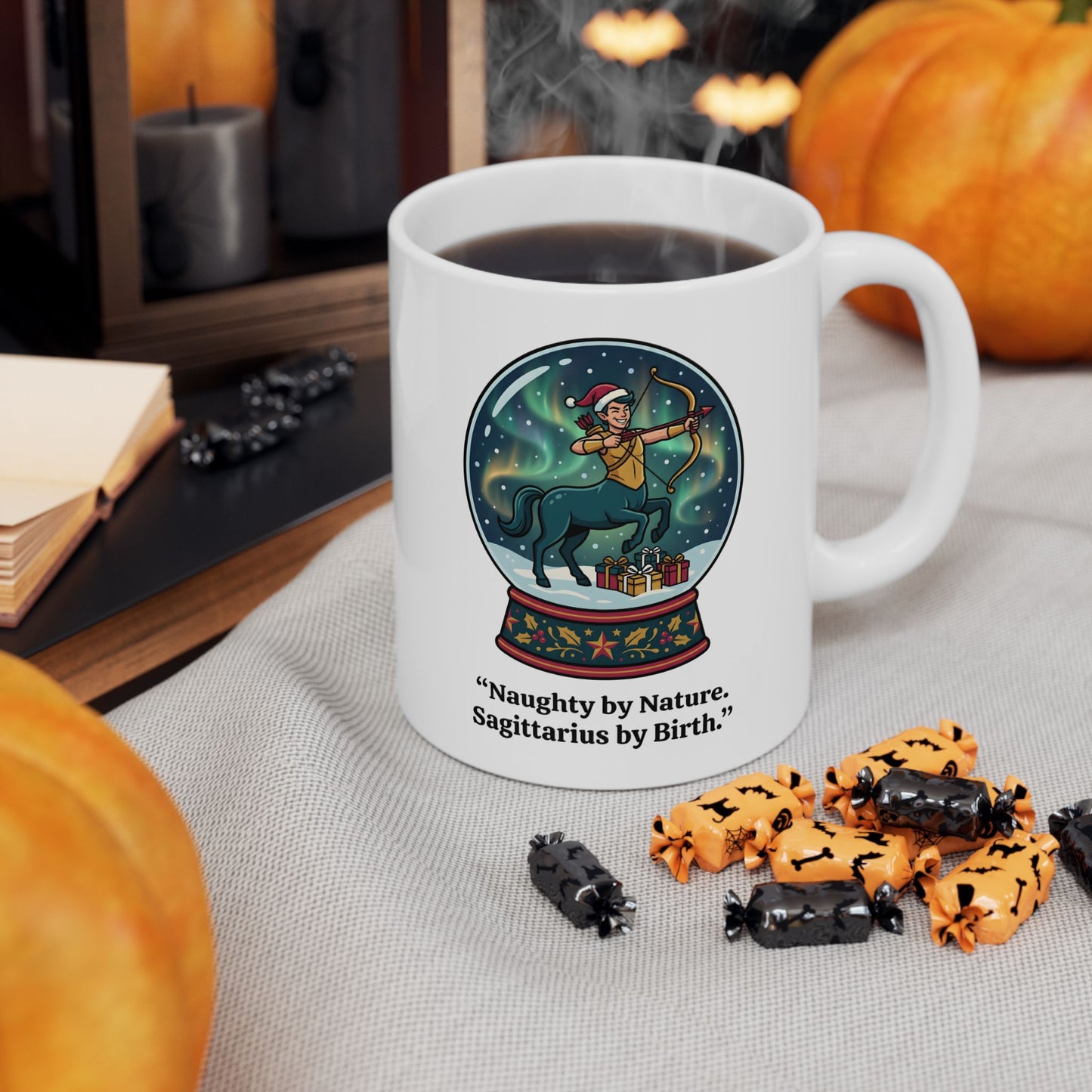 Sagittarius Christmas Ceramic Mug (11oz & 15oz)