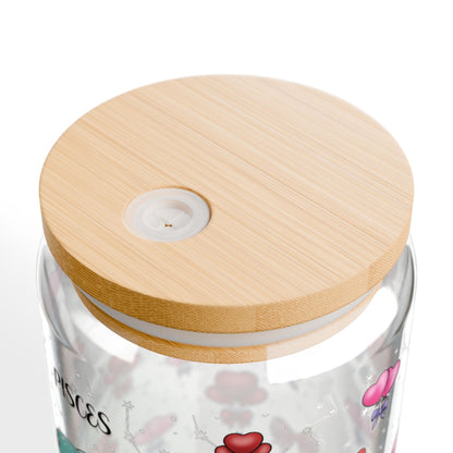 Pisces Zodiac Sipper Glass - 16oz