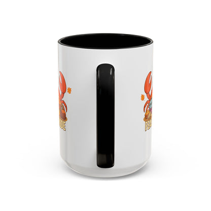 Cancer Thanksgiving-Themed Coffee Mug