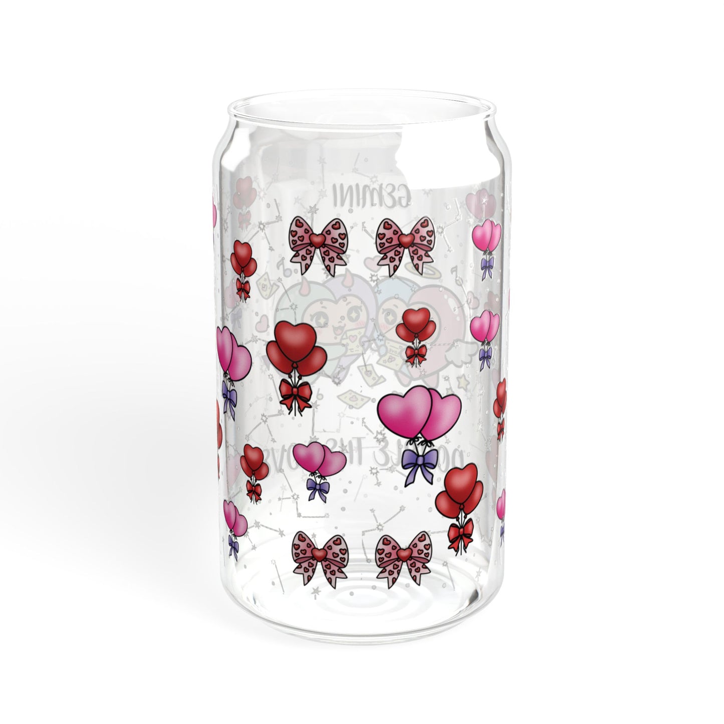 Gemini Zodiac Sipper Glass - 16oz