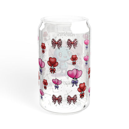 Aquarius Zodiac Sipper Glass - 16oz