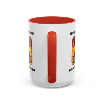 Funny Aries Coffee Mug, Halloween Gift, Scary Aries Mug, Zodiac Sign Mug, Unique Coffee Cup