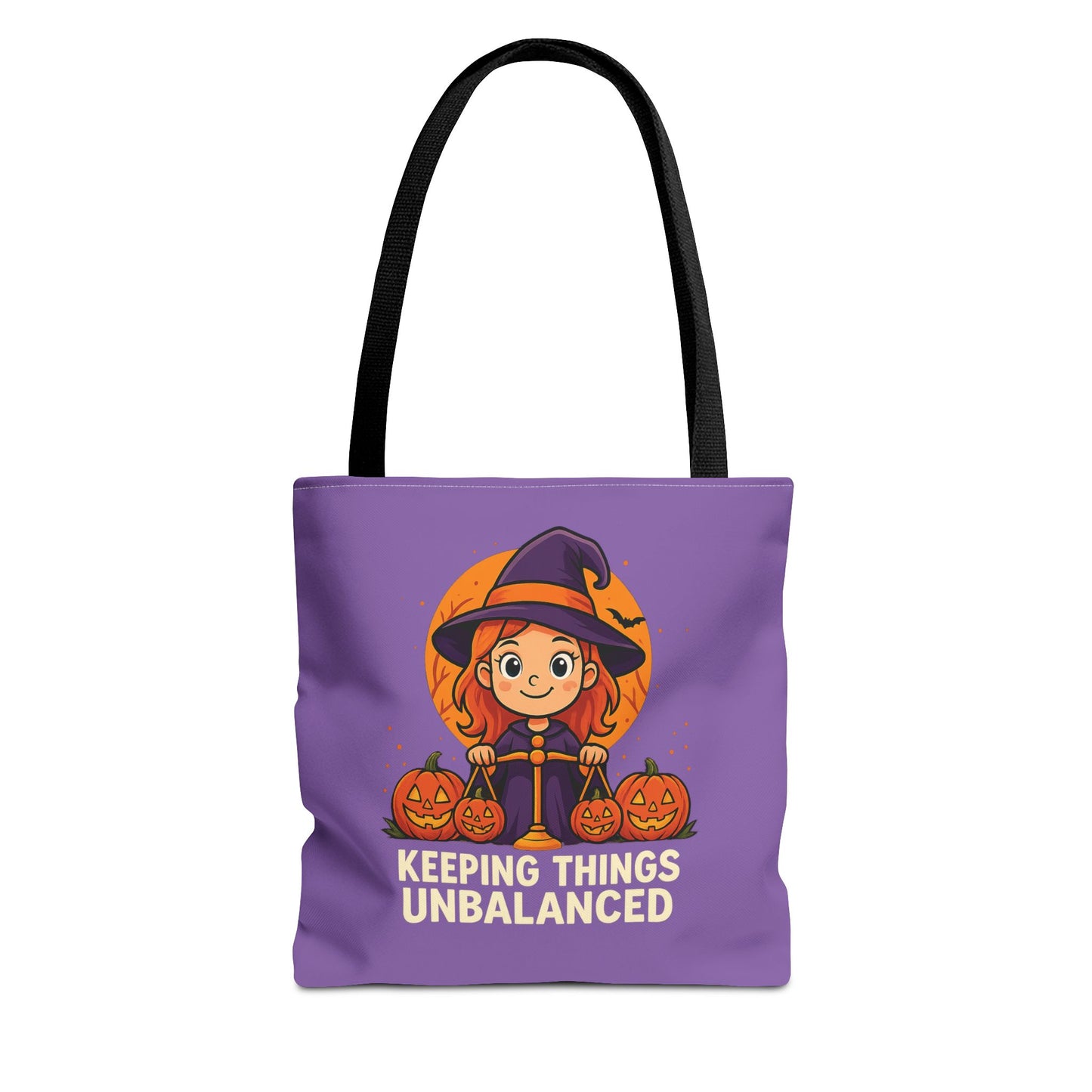 Libra Halloween Tote Bag, Libra Tote, Halloween Party Accessory, Gift for Libra, Halloween Decor