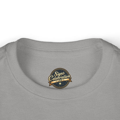 Leo Christmas-Themed Toddler Long Sleeve Tee