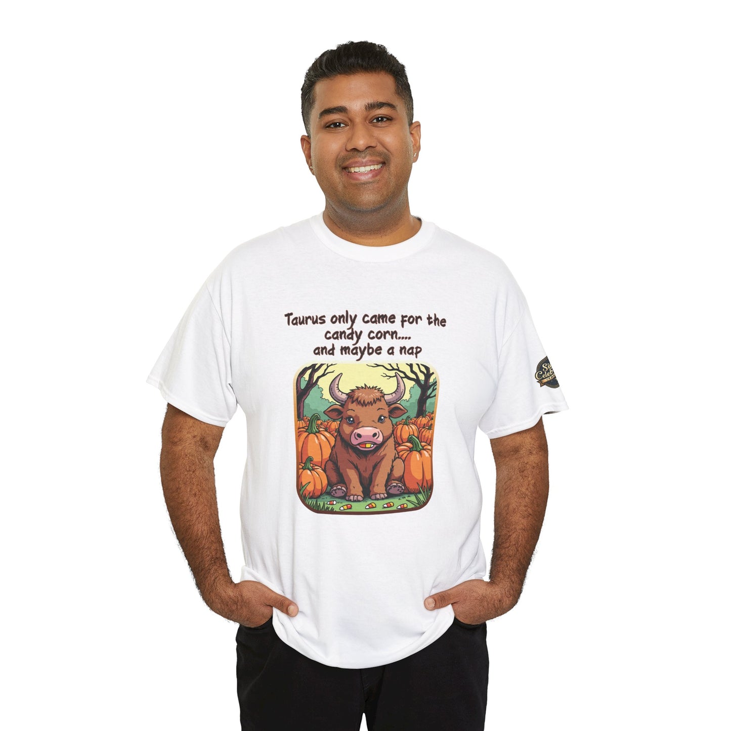 Taurus Halloween Heavy Cotton Tee for Men