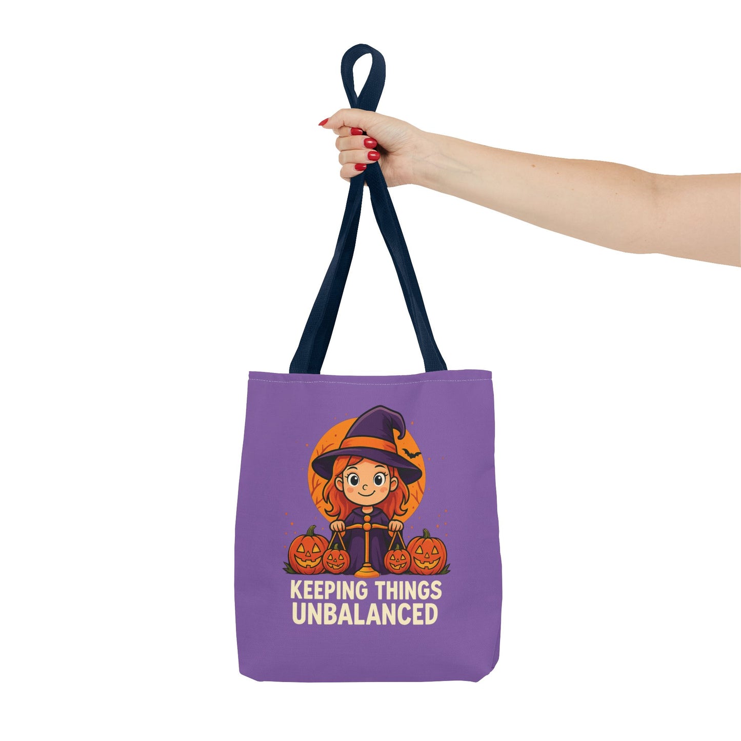 Libra Halloween Tote Bag, Libra Tote, Halloween Party Accessory, Gift for Libra, Halloween Decor