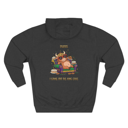 Taurus Mardi Gras Three-Panel Fleece Hoodie