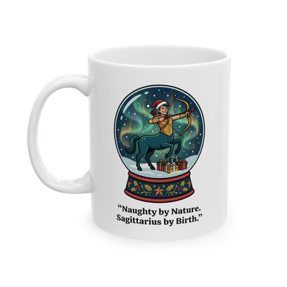 Sagittarius Christmas Ceramic Mug (11oz & 15oz)