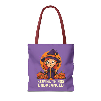 Libra Halloween Tote Bag, Libra Tote, Halloween Party Accessory, Gift for Libra, Halloween Decor