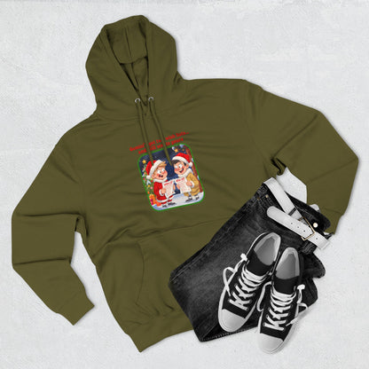 Gemini Christmas-Themed Three Panel Fleece Hoodie #3
