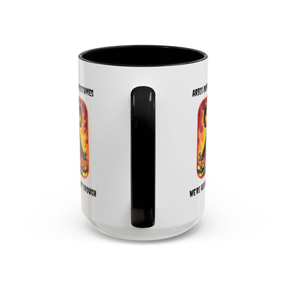 Funny Aries Coffee Mug, Halloween Gift, Scary Aries Mug, Zodiac Sign Mug, Unique Coffee Cup