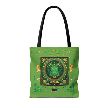 Gemini St. Patrick's Day-Themed Tote Bag