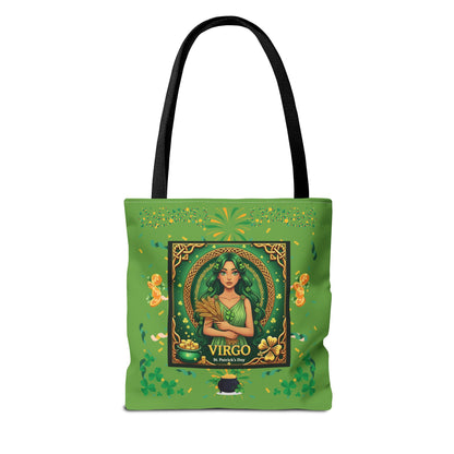 Virgo St. Patrick's Day Tote Bag