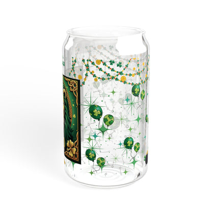 Leo Sipper Glass 16oz – St. Patrick's Day Design