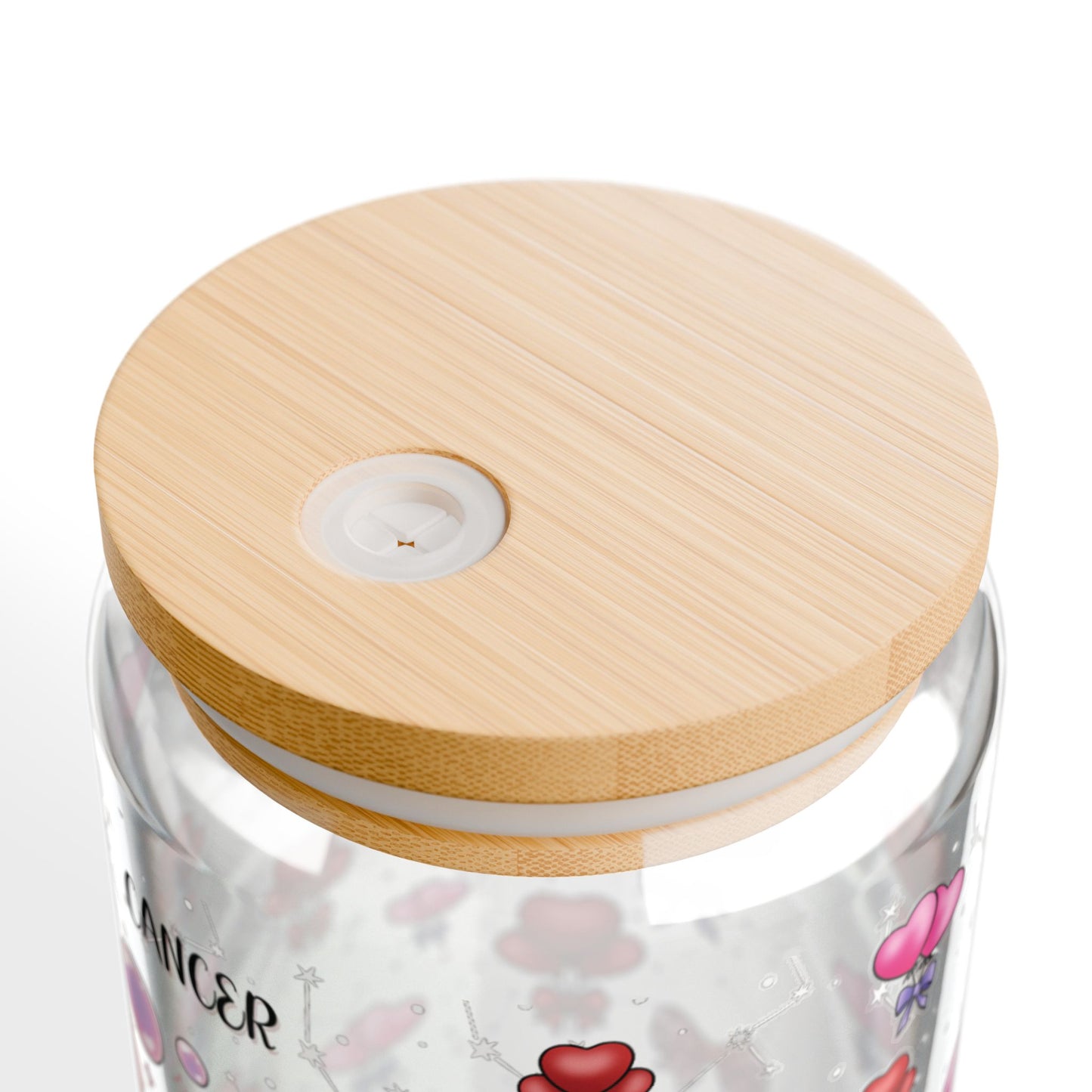 Cancer Zodiac Sipper Glass - 16oz