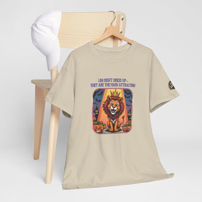 Leo Halloween Graphic Tee for Women, Astrology Shirt, Zodiac Apparel, Funny Halloween Gift