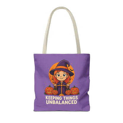 Libra Halloween Tote Bag, Libra Tote, Halloween Party Accessory, Gift for Libra, Halloween Decor