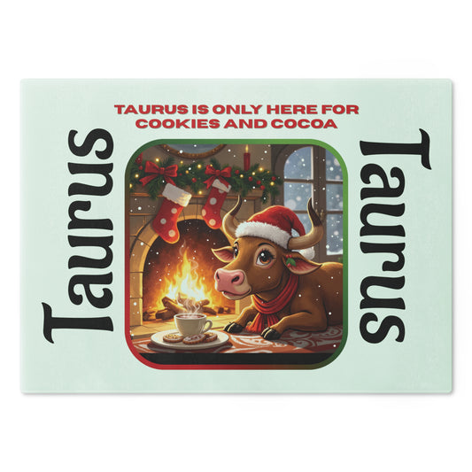 Taurus Christmas Cutting Board