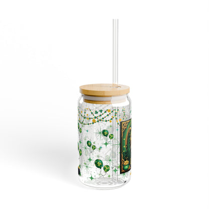 Leo Sipper Glass 16oz – St. Patrick's Day Design