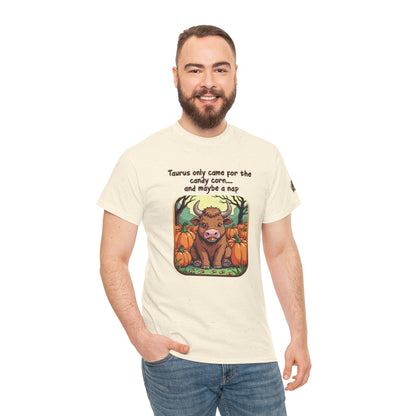 Taurus Halloween Heavy Cotton Tee for Men