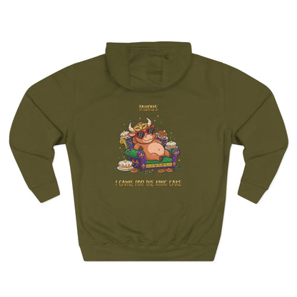 Taurus Mardi Gras Three-Panel Fleece Hoodie