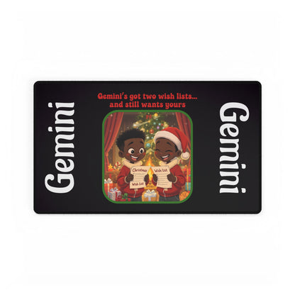 Gemini Christmas Desk Mat
