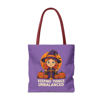 Libra Halloween Tote Bag, Libra Tote, Halloween Party Accessory, Gift for Libra, Halloween Decor