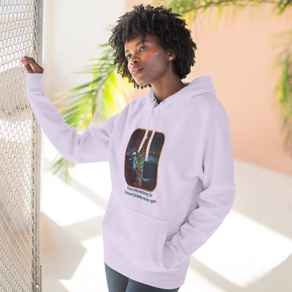 Pisces Christmas-Themed Three Panel Fleece Hoodie