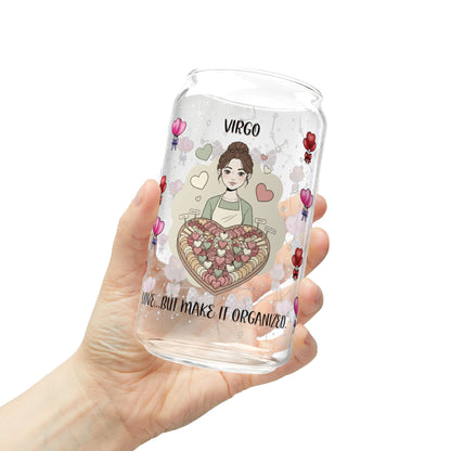 Virgo Zodiac Sipper Glass - 16oz