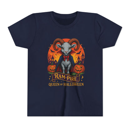 Aries Halloween Themed Youth Tee for Her