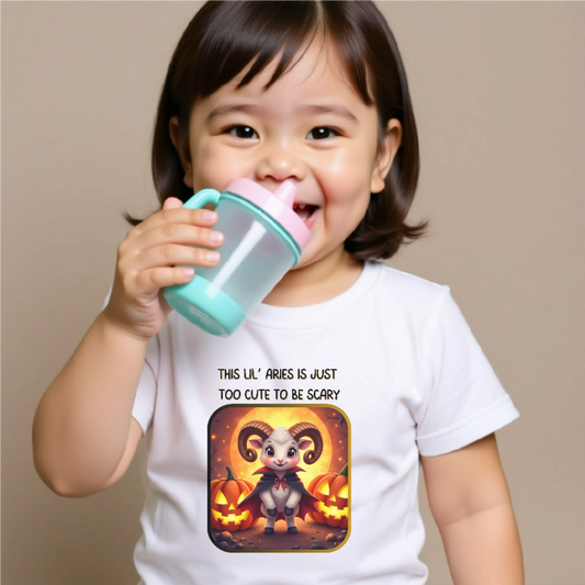 Aries Halloween Infant Tee, Toddler Graphic Tee