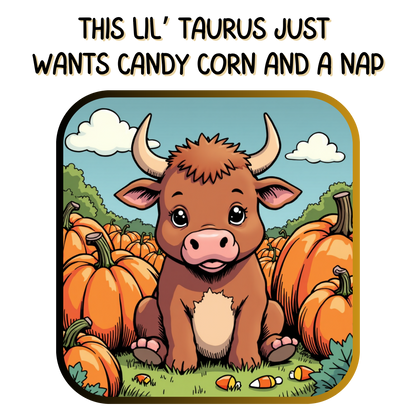 Taurus Halloween Infant Tee, Toddler Graphic Tee